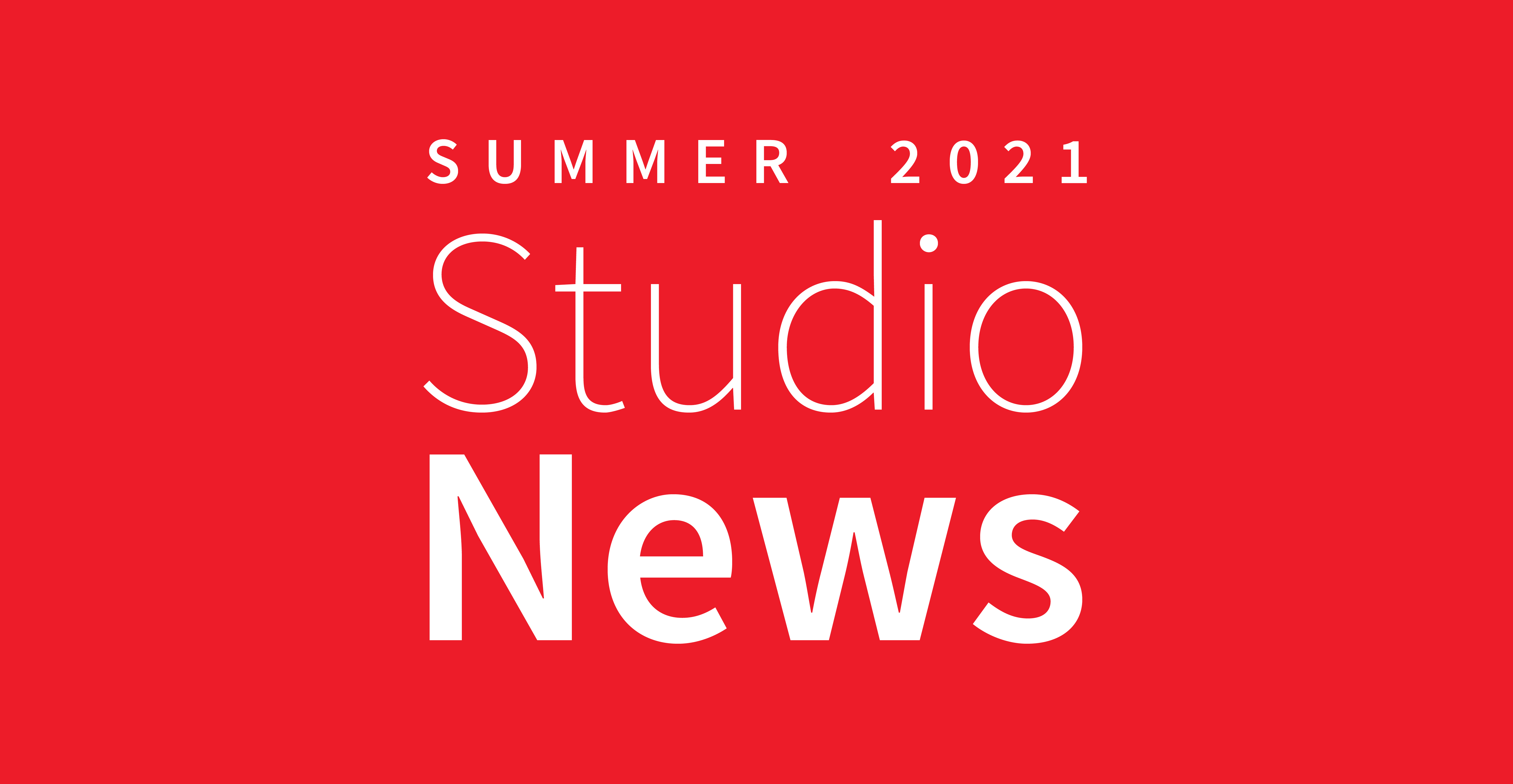 The New Edition of StudioNews is Here!